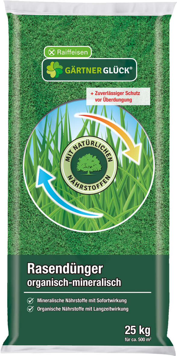 GÄRTNERGLÜCK Rasendünger organisch-mineralisch